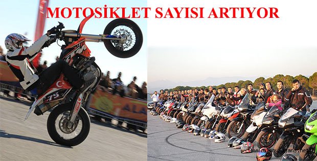 ALANYA'DA MOTOSİKELT SAYISI OTOMOBİLE YETİŞTİ