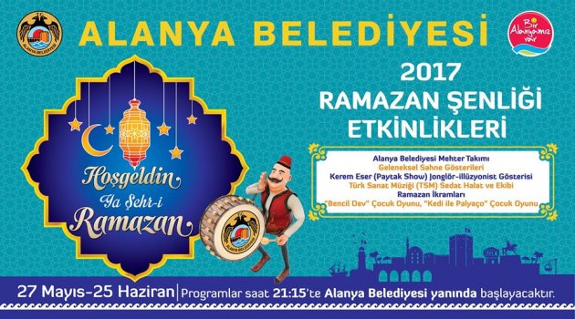 Alanya'da Ramazan Şenliği...