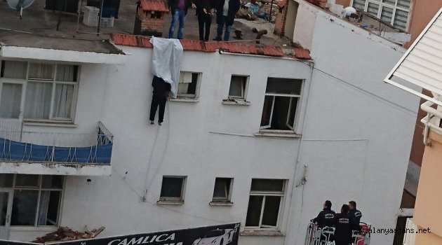 Alanya'da şok intihar