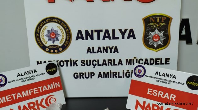 Alanya'da Uyuşturucu Ele Geçirildi