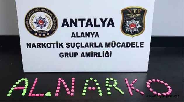 Alanya'da uyuşturucu operasyonu