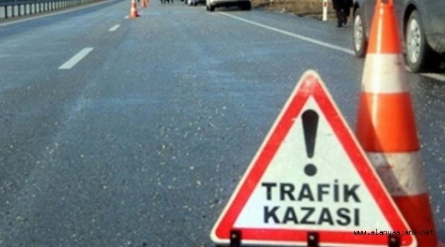 Alanya'da yola savrulan motosiklet sürücüsü yaralandı