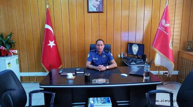 Alanya'dan giden emniyet amirine önemli görev