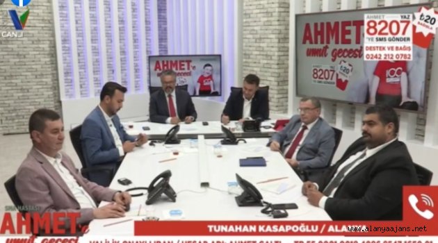 Alanyalı Ahmet bebek için Türkiye tek yürek oldu