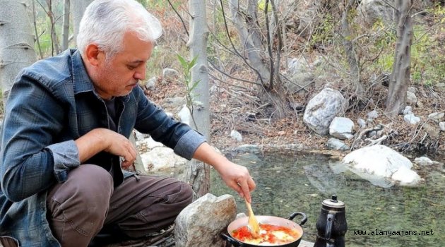 Alanyalı Kadir Yörük yemekleriyle fenomen oldu