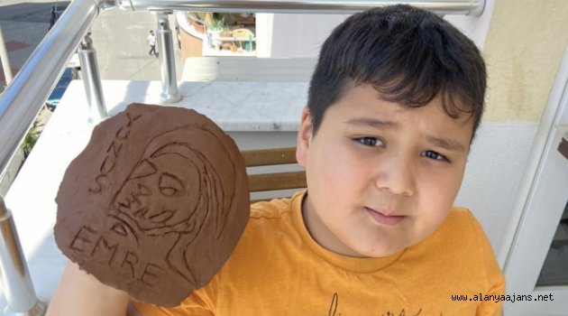 Alanyalı minikler Yunus Emre’nin ayak izlerini takip ediyor