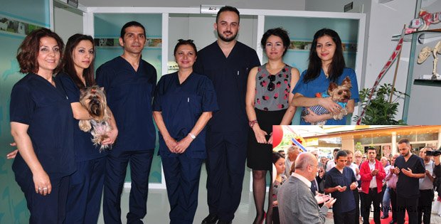 ALANYA'NIN İLK HAYVAN HASTANESİ AÇILDI