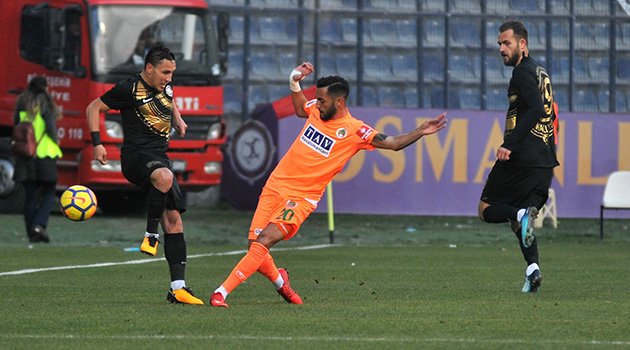 Alanyaspor 3 penaltıyla mağlup oldu