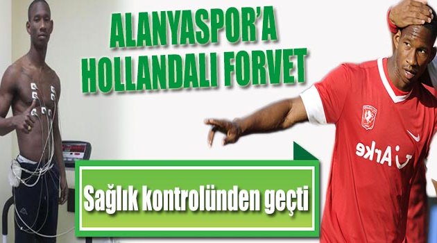 Alanyaspor’a Hollandalı forvet