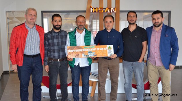 Alanyaspor’a tam destek