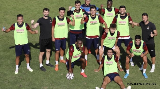 Alanyaspor çalışmalarını sürdürdü