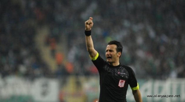Alanyaspor- Denizlispor maçında hakem Arslanboğa