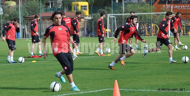 ALANYASPOR DEPLASMANA HAZIRLANIYOR
