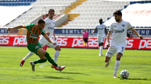 Alanyaspor deplasmanda mağlup oldu
