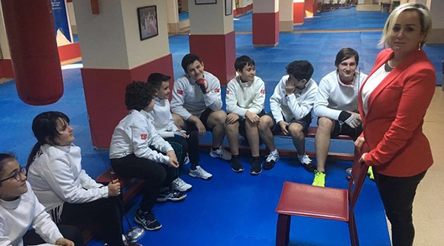 Alanyaspor Eskrim Yaşam Koçuyla Çalıştı