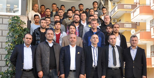 ALANYASPOR KAHVALTIDA BULUŞTU