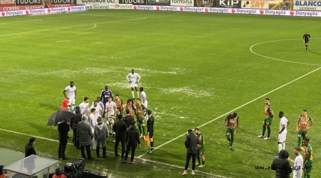 Alanyaspor - Sivasspor maçı bugün kaldığı yerden devam edecek