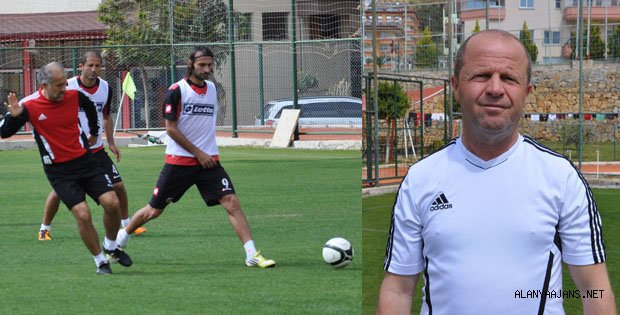 ALANYASPOR SON ANTRENMANI YAPTI