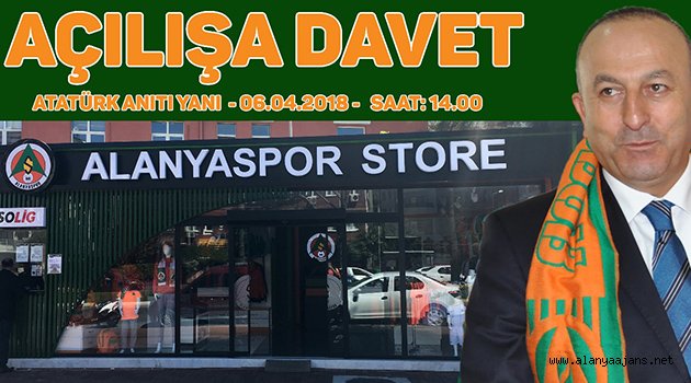 Alanyaspor Store açılıyor