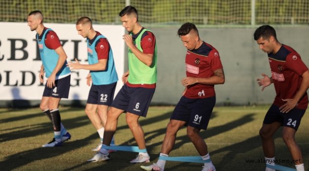 Alanyaspor, Trabzonspor maçı hazırlıklarını sürdürdü