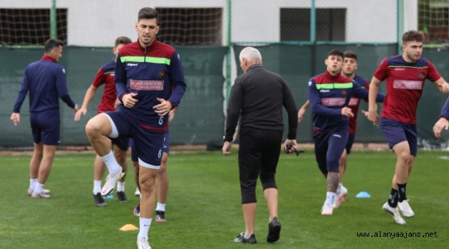 Alanyaspor'da Hatayspor mesaisi başladı