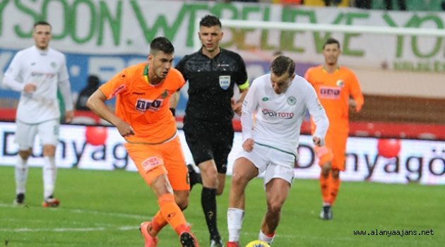 Alanyaspor'da son maçta hedef 3 puan