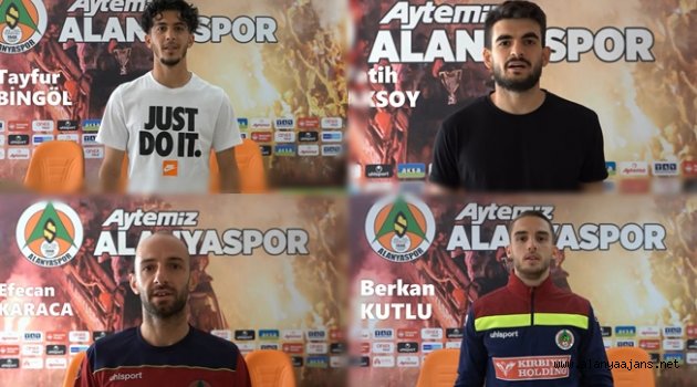 Alanyasporlu futbolculardan lösemili çocuklara klipli destek
