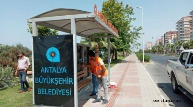 Alanya'ya 25 yeni durak yapılıyor