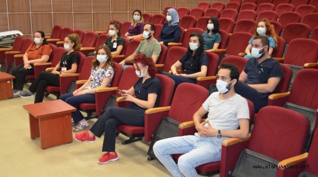 ALKÜ Alanya EAH’de hemşireler online eğitildi