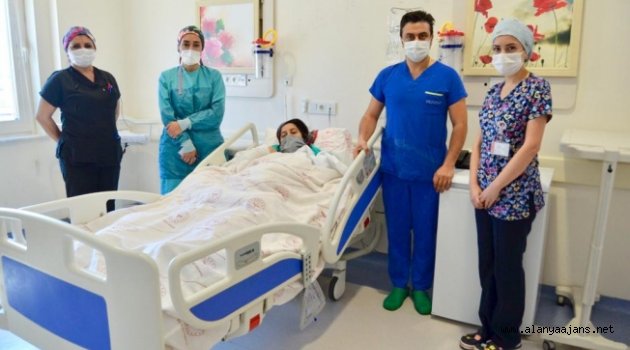 ALKÜ anne karnındaki bebeğin hayata tutunmasını sağladı