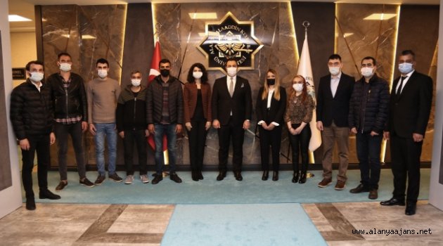 ALKÜ’nün yeni teknik personeli göreve başladı