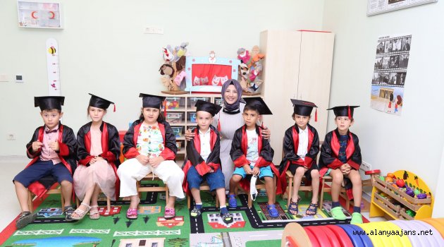 ALKÜ Uygulama Anaokulu’nda mezuniyet coşkusu