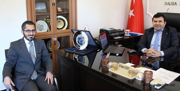 ALTSO MYO MÜDÜRÜ KAYMAKAMI ZİYARET ETTİ