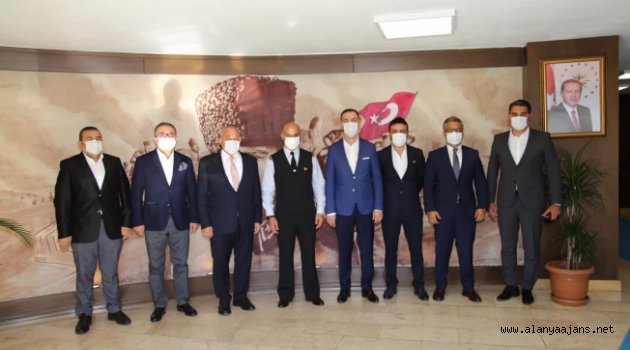 ALTSO yönetiminden Mustafa Paşaya ziyaret