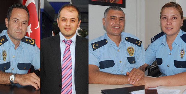 ANTALYA EMNİYETTE ŞUBE MÜDÜRLERİ DEĞİŞTİ