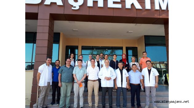 Antalya İl Sağlık Müdürlüğü'nden ALKÜ'ye ziyaret