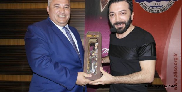 AŞKIM KAPIŞMAK ALTSO'DA KONUŞTU