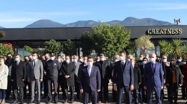 Atatürk’ün Alanya’ya gelişi törenle kutlandı