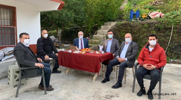 Aydın ve Toklu'dan Şimşek'e ziyaret