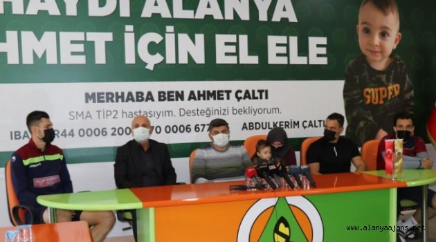Aytemiz Alanyaspor'dan Ahmet bebeğe destek
