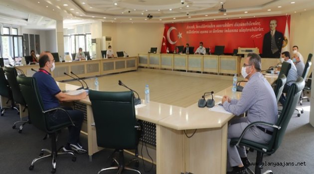 Babaoğlu başkanlığında Encümen gerçekleşti