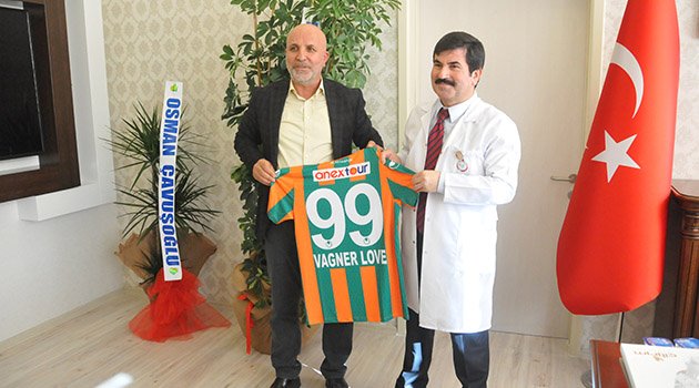Başhekim Yazan'a 'hayırlı olsun' ziyareti