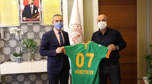 Başkan Çavuşoğlu’ndan Müdür Er'e ziyaret