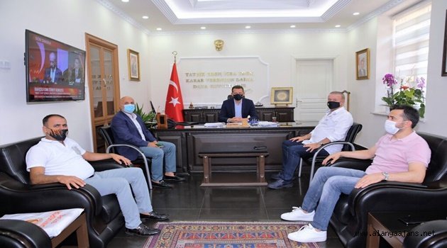 Başkan Çavuşoğlu ve yönetiminden hayırlı olsun ziyaretleri