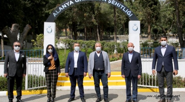 Başkan Şahin şehitleri unutmadı