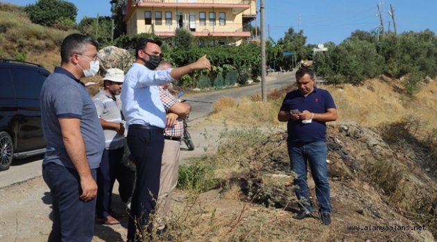 Başkan Toklu Elikesik'te incelemelerde bulundu