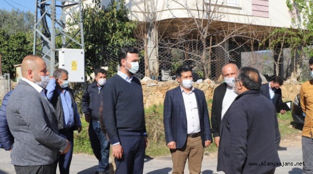 Başkan Toklu mahalle ziyaretlerine devam ediyor