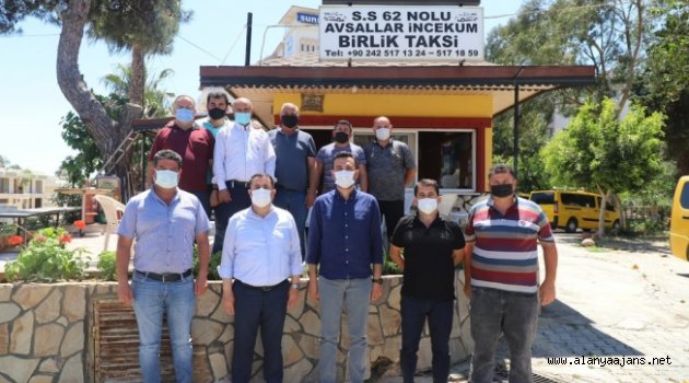 Başkan Toklu taksicilerle buluştu