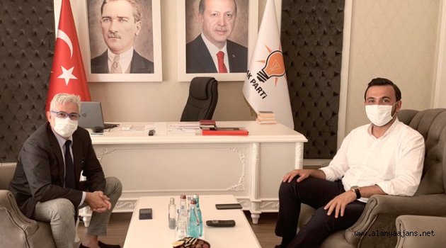 Başkan Toklu ve Aslan bir araya geldi
