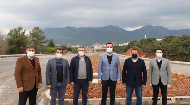 Başkan Toklu, yeni çevre yolunda incelemelerde bulundu